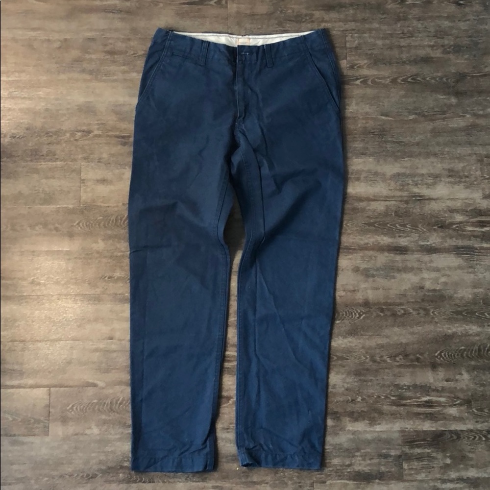 Lands End Canvas blue chinos, 30/32